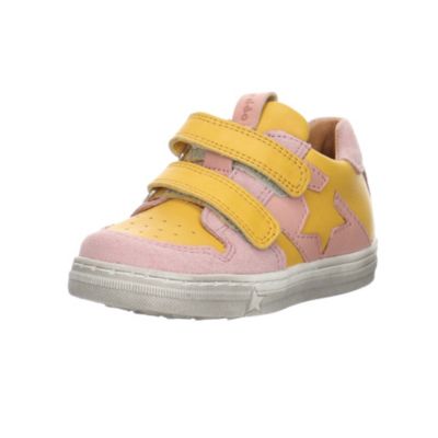 froddo® Dolby Klettschuh Logoschriftzug Glattleder gemustert Halbschuhe