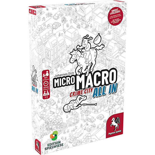 Brettspiel MicroMacro Crime City 3