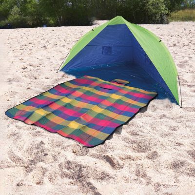 Idena Reisestrandmuschel Riva 240x125x125cm UV 60+ YN7215
