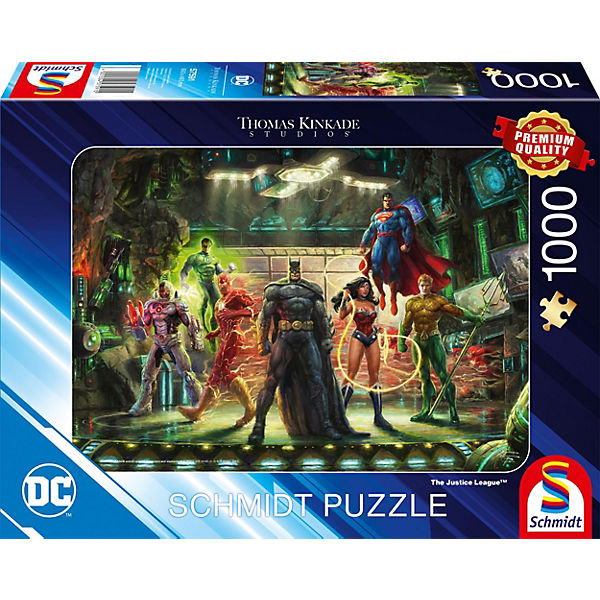 Puzzle Kinkade DC The Justice League, 1.000 Teile