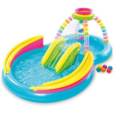 rainbow intex pool
