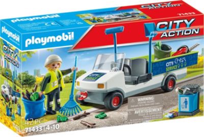 Image of Playmobil City Action - Stadtreinigung mit E-Fahrzeug
