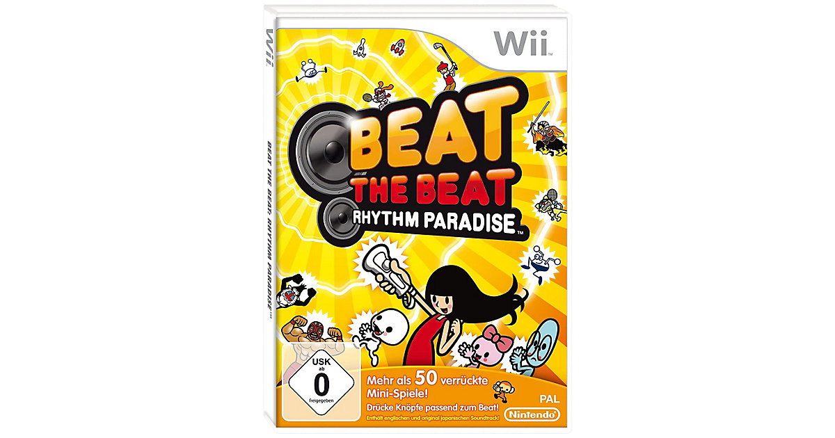 Image of Wii U Beat The Beat: Rhythm Paradise