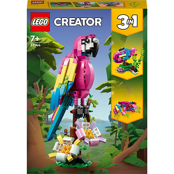 LEGO® Creator 31144 Exotischer pinkfarbener Papagei