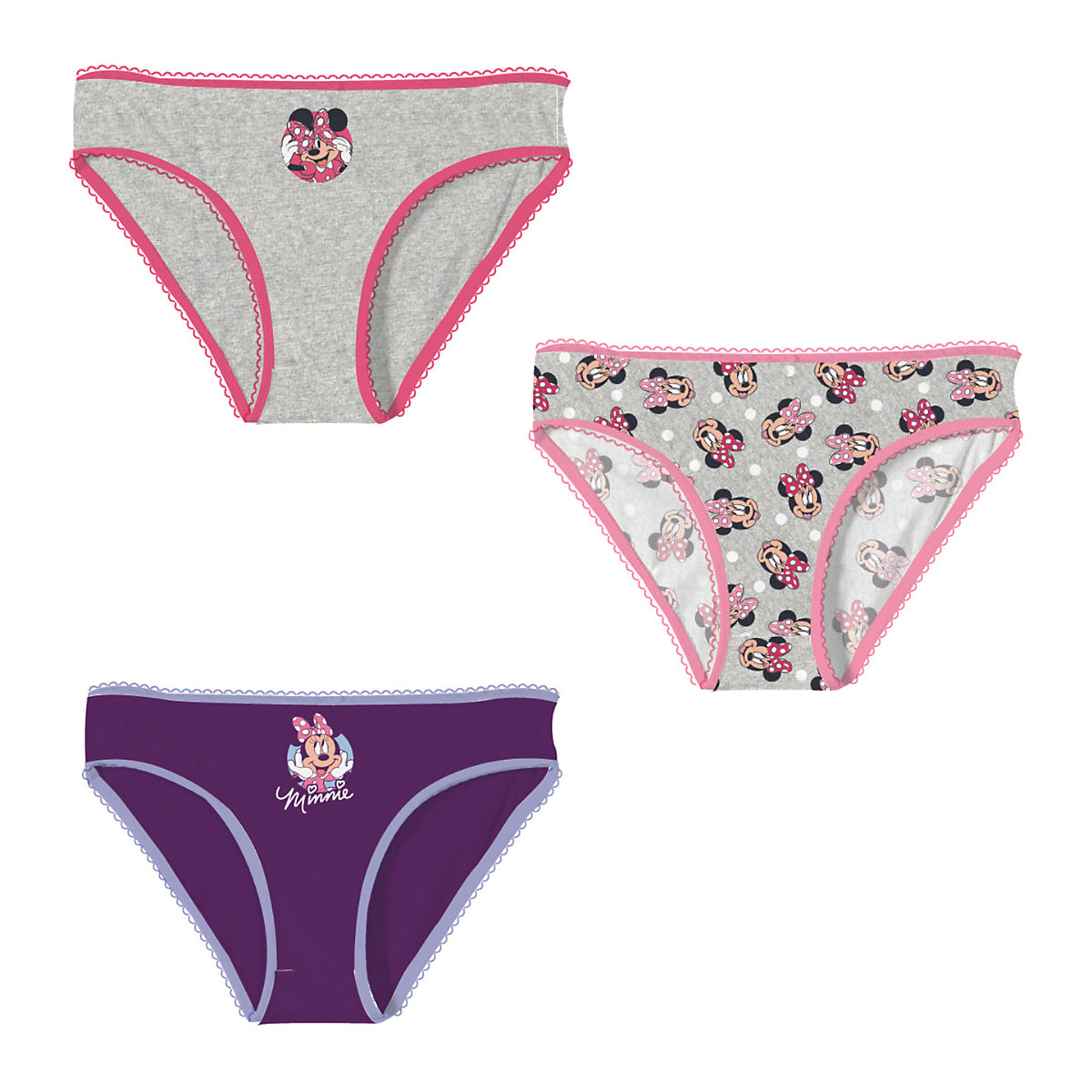 Minnie Mouse Slips 3-er Pack