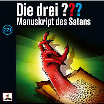 Die drei DREI FRAGEZEICHEN 221 - Manuskript des Satans