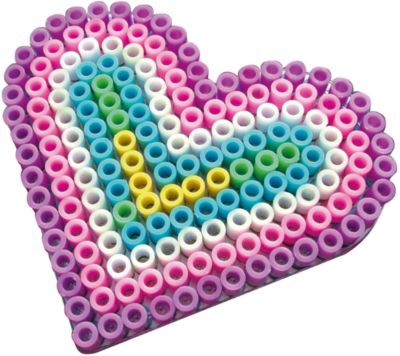 Playbox XL-Perlen 1000 Stück In Rosa – Kreatives Bastelset Für Kinder Ab 3 Jahren