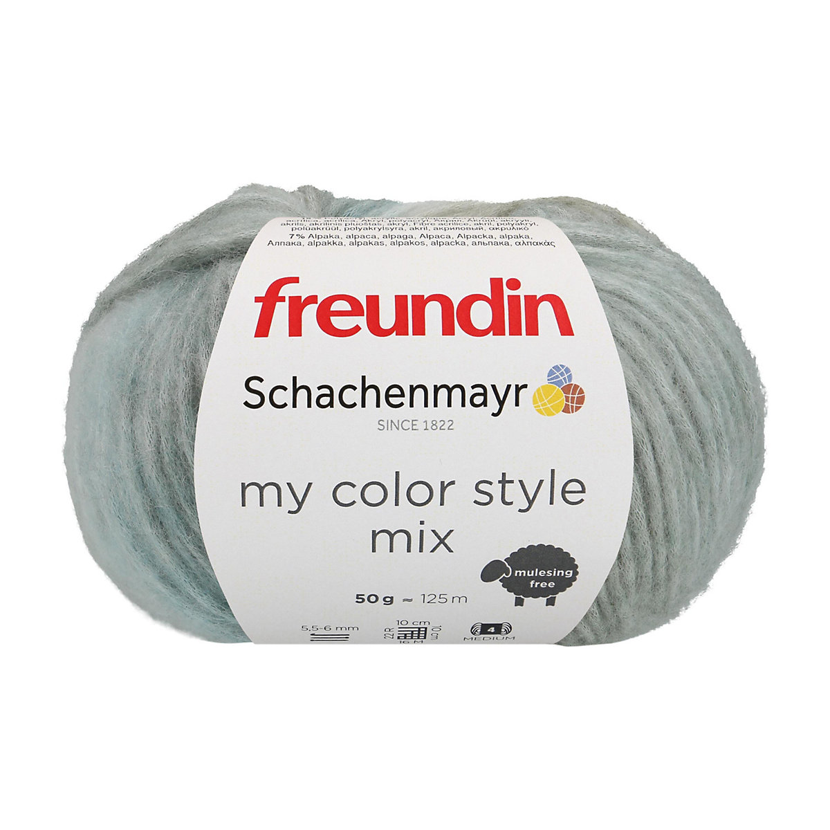 Schachenmayr Handstrickgarne my color style 50g Frost