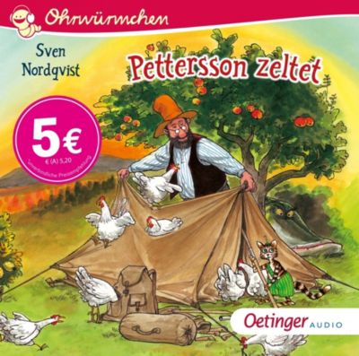 Image of Pettersson und Findus. Pettersson zeltet, 1 Audio-CD Hörbuch