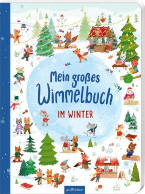 Image of Buch - Mein großes Wimmelbuch: Mein großes Wimmelbuch - Im Winter