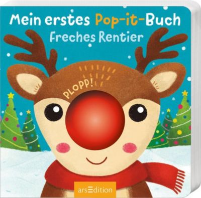 Image of Buch - Mein erstes Pop-it-Buch - Freches Rentier