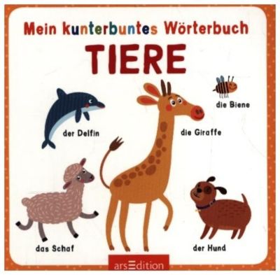 Image of Buch - Mein kunterbuntes Wörterbuch - Tiere