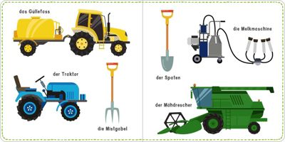 Image of Buch - Mein kunterbuntes Wörterbuch - Bauernhof