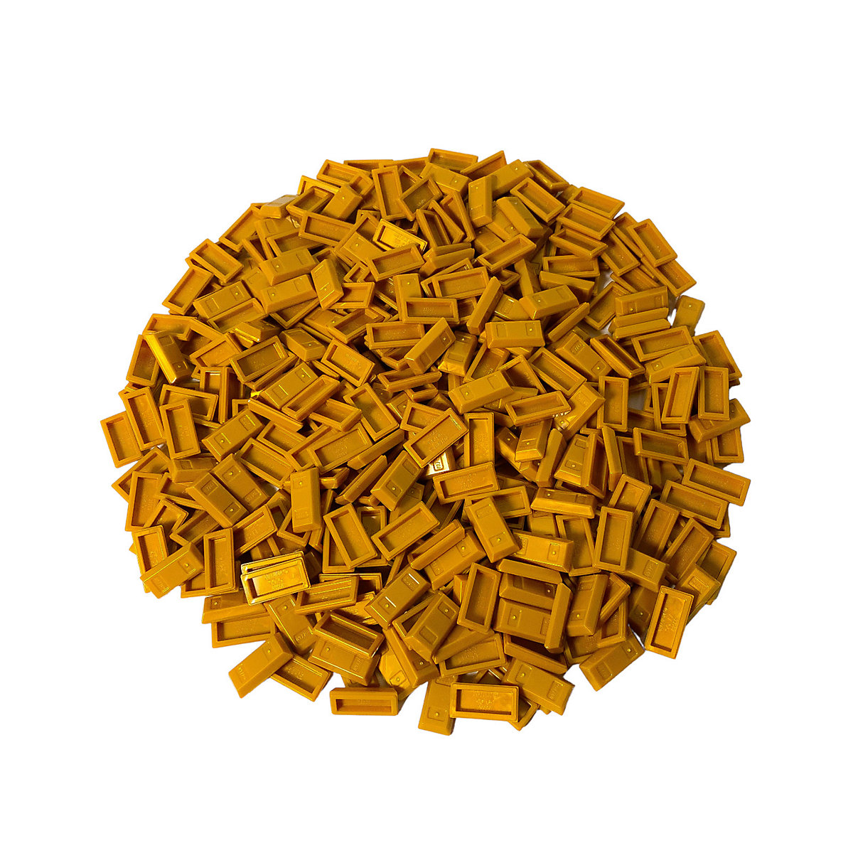 LEGO 1x2 Fliesen Barren Gold Classic Basic City Pearl Gold Tile 99563 NEU! Menge 1000x