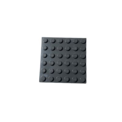 LEGO® 6X6 Platten Dunkelgrau Classic Basic City Dark Bluish Grey Plate 3958 NEU! Menge 100x