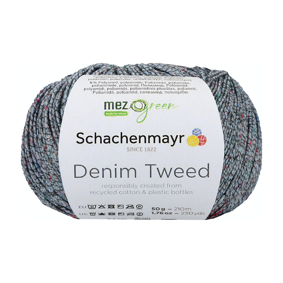 Schachenmayr Handstrickgarne Denim Tweed 50g Denim