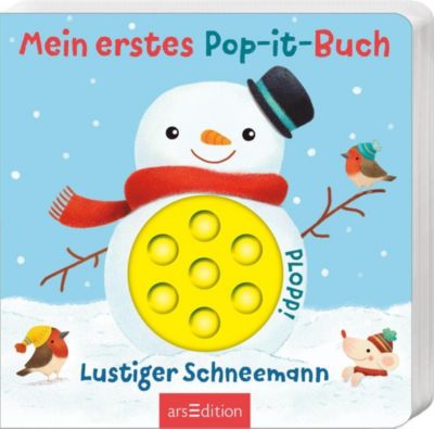 Image of Buch - Mein erstes Pop-it-Buch - Lustiger Schneemann