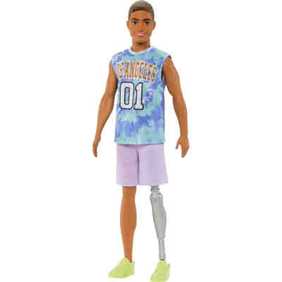 Barbie Fashionista Ken-Puppe mit Prothese im Sport-Look