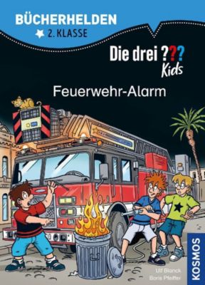 Image of Buch - Die drei ??? Kids, Bücherhelden 2. Klasse, Feuerwehr-Alarm