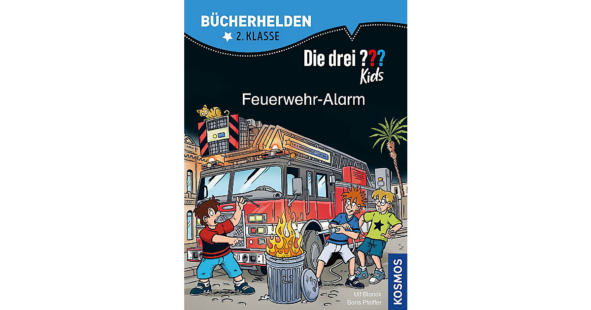 Image of Buch - Die drei ??? Kids, Bücherhelden 2. Klasse, Feuerwehr-Alarm