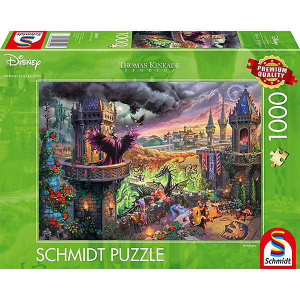 Puzzle Kinkade Disney Maleficent, 1.000 Teile