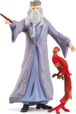 Image of Schleich Harry Potter: Dumbledore und Fawkes
