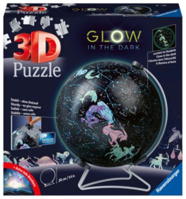 Image of 3D-Puzzle Glow In The Dark Sternenglobus