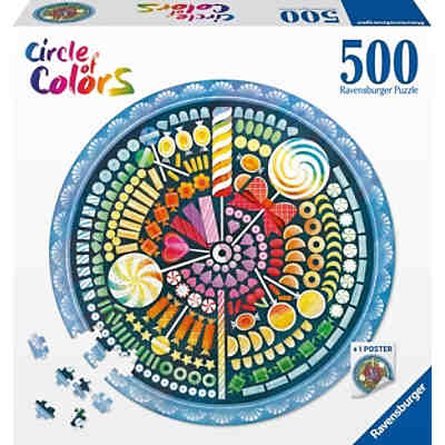 Circle of Colors Puzzle Candy, 500 Teile