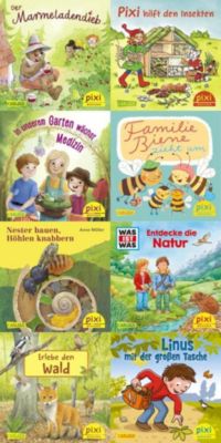 Image of Buch - Pixi-Box 290: Pixi liebt die Natur (8x8 Exemplare), 64 Teile