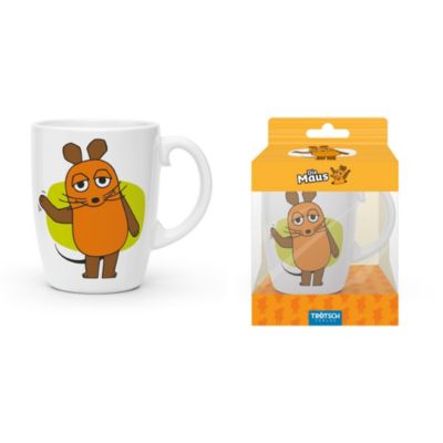 Image of Buch - Trötsch Die Maus Kindertasse Geschenktasse aus Porzellan