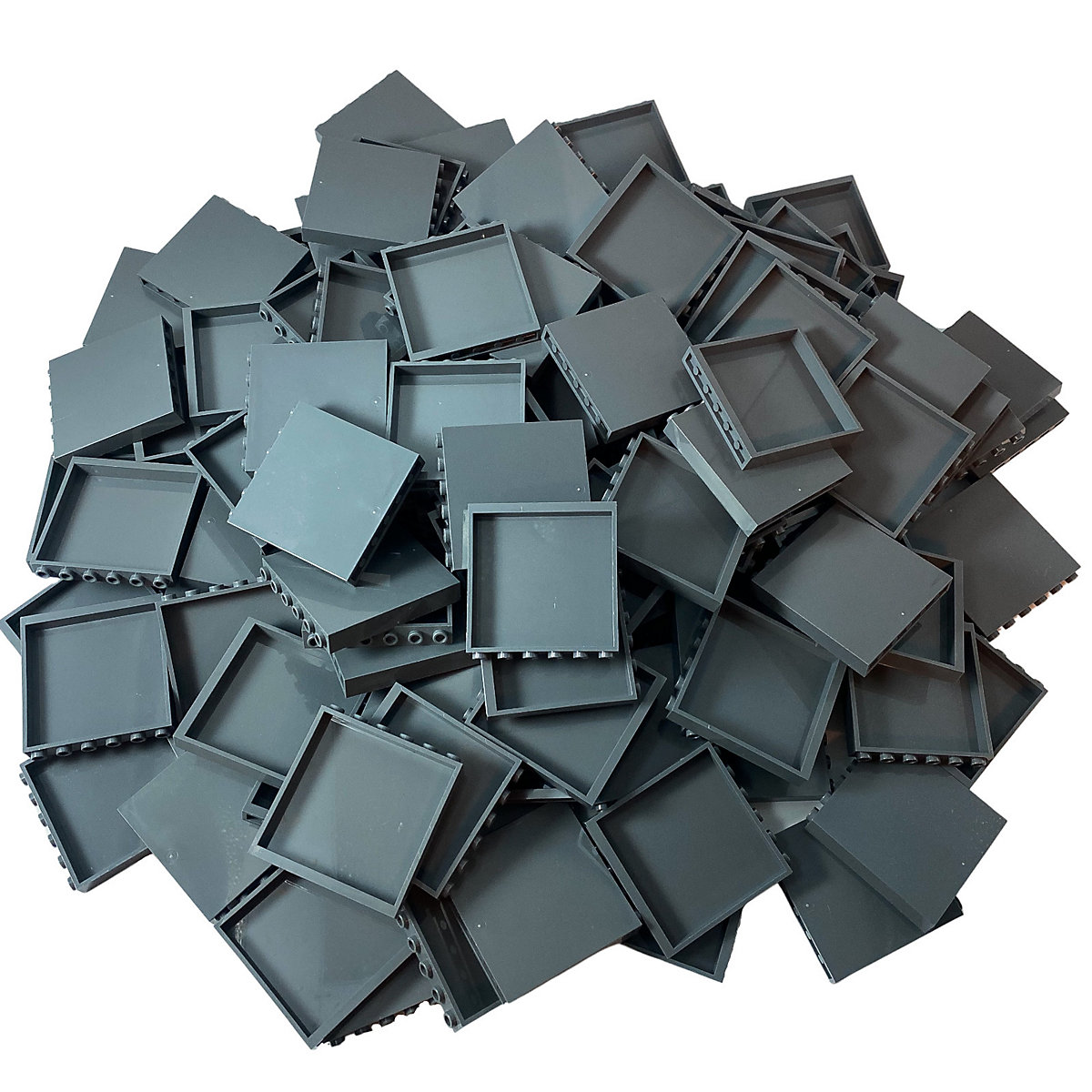 LEGO® 1x6x5 Panel Wand Dunkelgrau Dark Bluish Grey Panel Wall 59349 NEU! Menge 50x