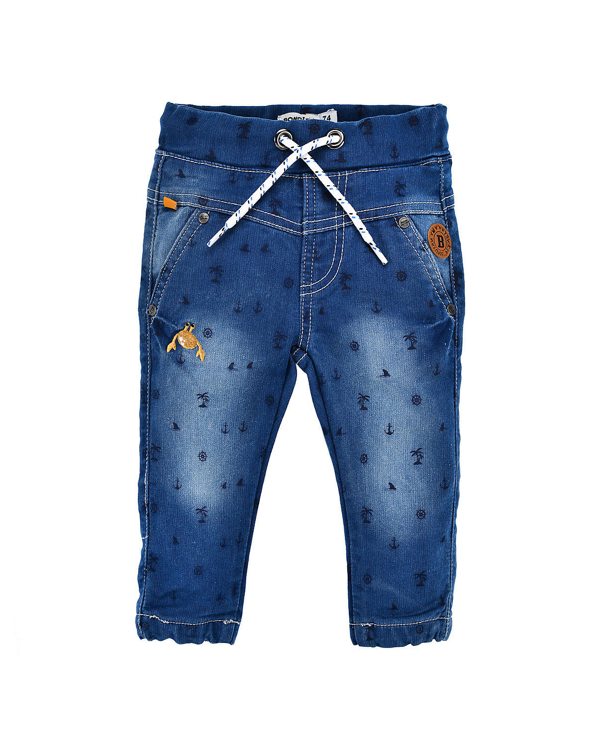 BONDI Kids Jeans 'Palmenallover' für Jungen