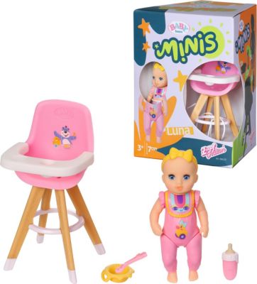 Image of BABY born® Minis - Playset Highchair rosa Modell 1