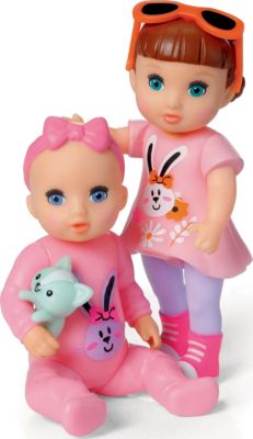 Image of BABY born® Minis - Doppelpack Alex&Anna rosa-kombi