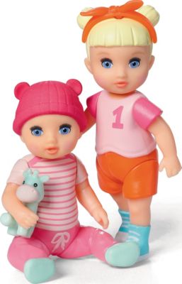Image of BABY born® Minis - Doppelpack Vicky&Mila orange-kombi