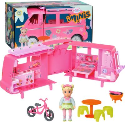 Image of BABY born® Minis - Campervan rosa