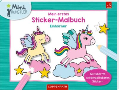 Image of Buch - Mein erstes Sticker-Malbuch