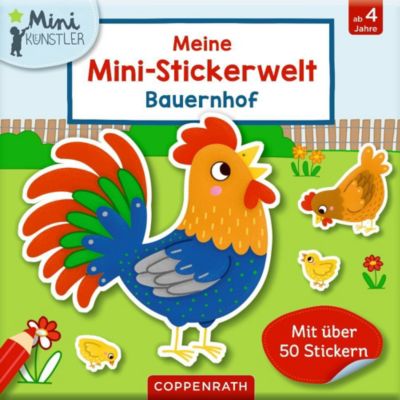 Image of Buch - Meine Mini-Stickerwelt - Bauernhof