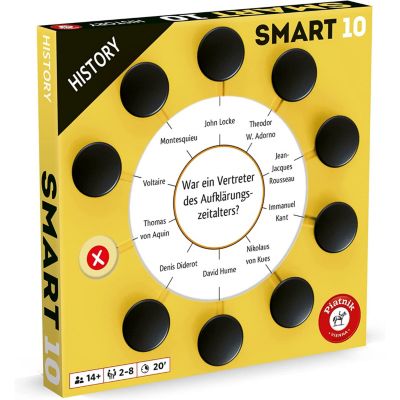 Piatnik Spielerweiterung Smart 10 Zusatzfragen History