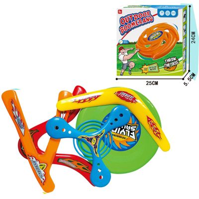 Epik Bumerang Spielzeug für Kinder Bumerang dreieckige fliegende Untertasse für Kinder YN11001