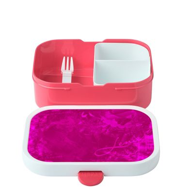 CreaDesign Brotdose Mepal Kinder mit Fächern mit Name personalisiert Traum brombeere RI11088