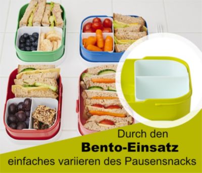 CreaDesign Brotdose Mepal Kinder mit Fächern mit Name personalisiert Fee NX9919