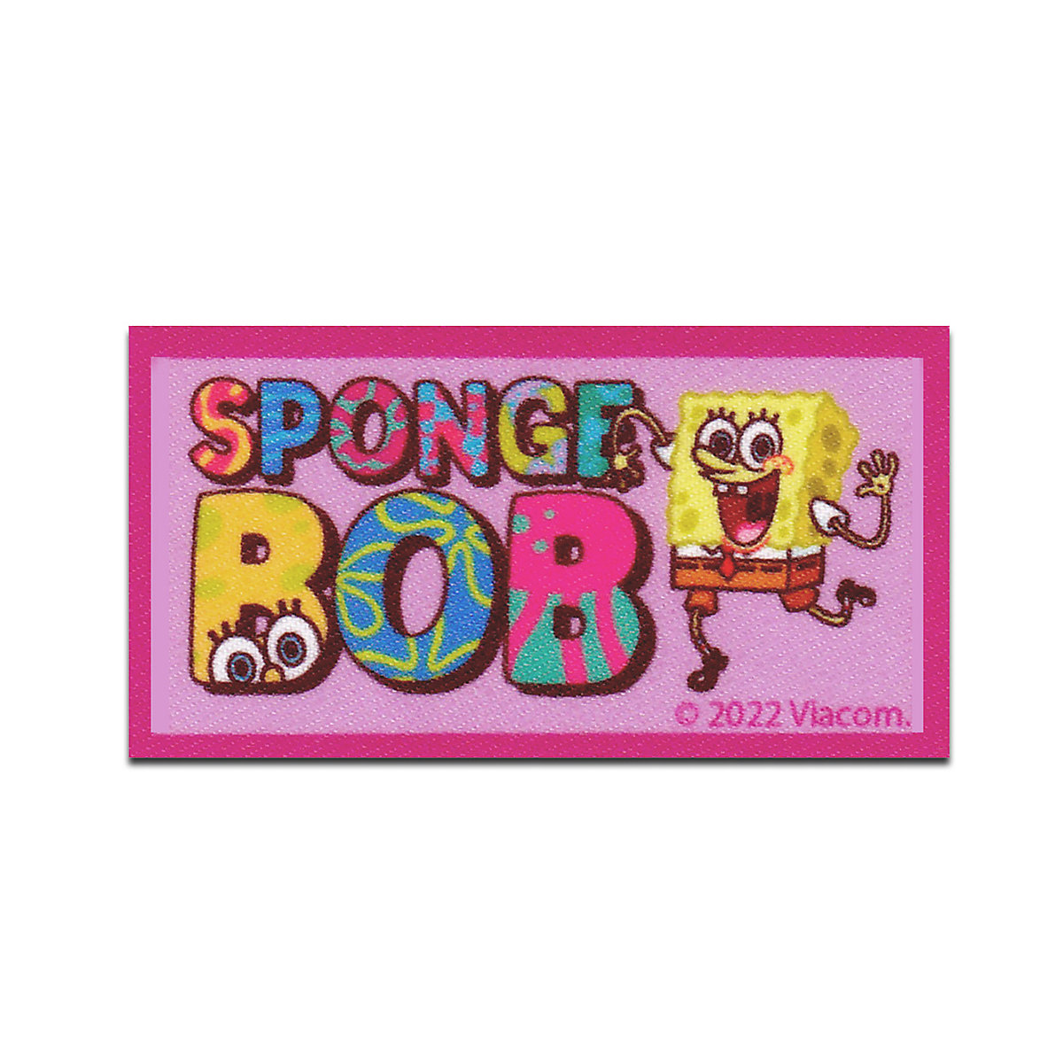 Aufnäher / Bügelbild SpongeBob Schwammkopf gedruckt Nähsets für Kinder