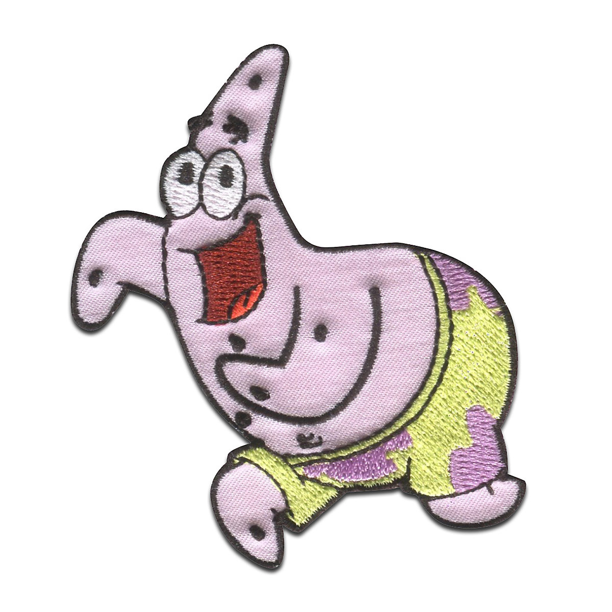 Aufnäher / Bügelbild SpongeBob Schwammkopf Patrick gestickt Nähsets für Kinder