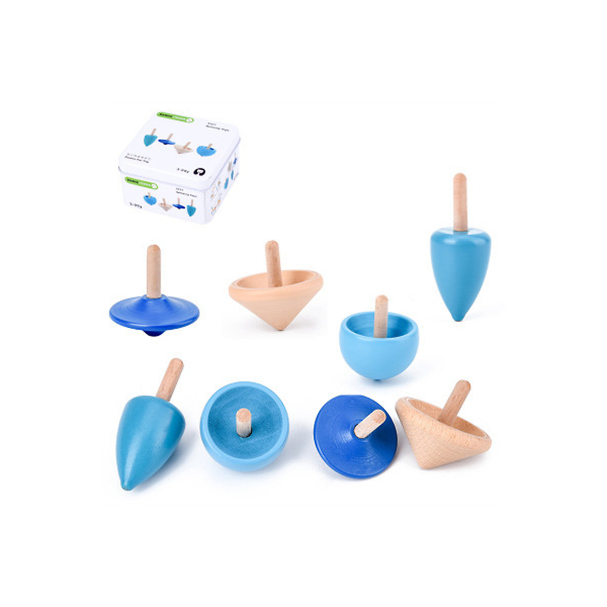 enbaoxin Spielzeug für die frühe Bildung von Bausteinen Früherziehung kognitives Puzzle Kleinkind Babyspielzeug