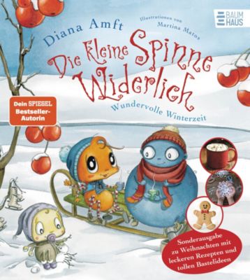 Image of Buch - Die kleine Spinne Widerlich - Wundervolle Winterzeit (Sonderausgabe mit leckeren Rezepten und tollen Bastelideen)