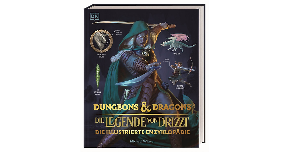 Image of Buch - Dungeons & Dragons Die Legende von Drizzt Die illustrierte Enzyklopädie