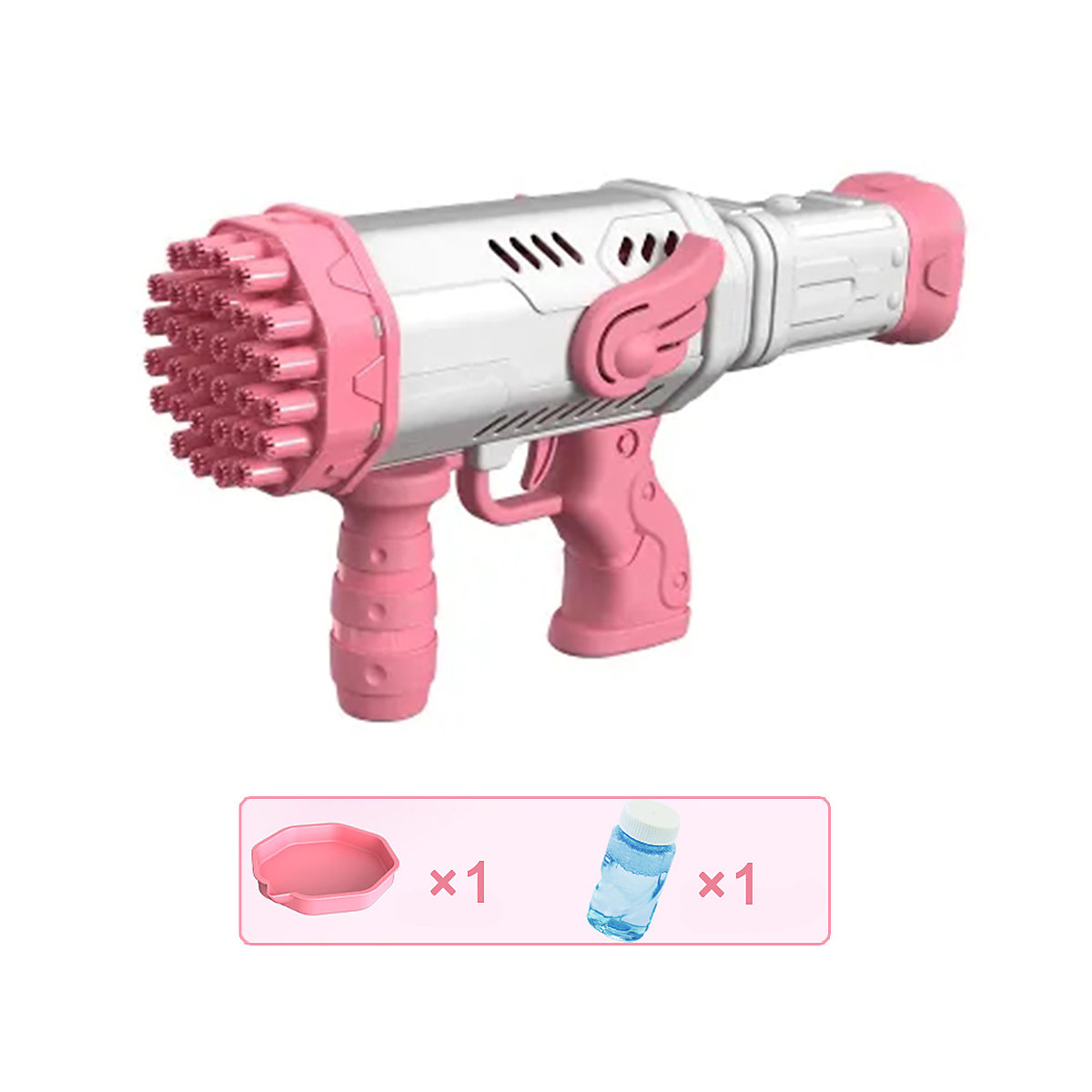 Vetaka Seifenblasenpistole Spielzeg Seifenblasenmaschine für Kinder