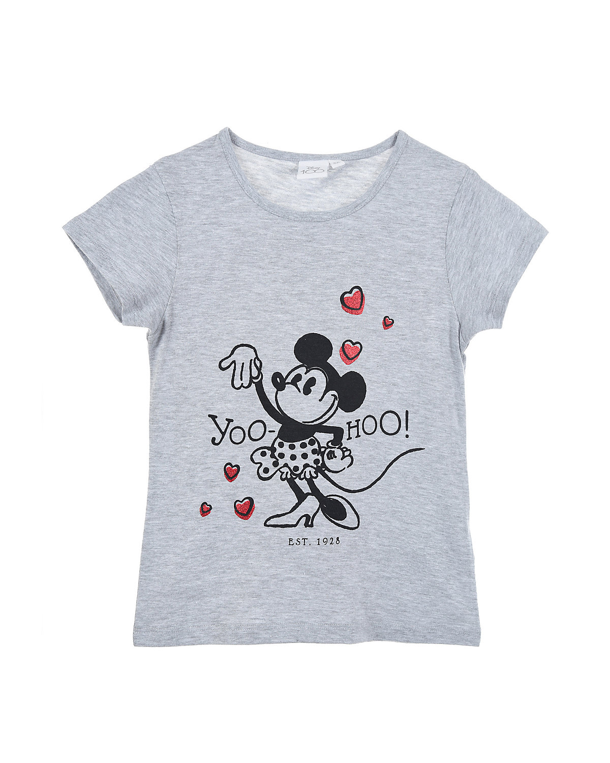 Minnie Mouse Retro Kinder Kurzarm T-Shirt