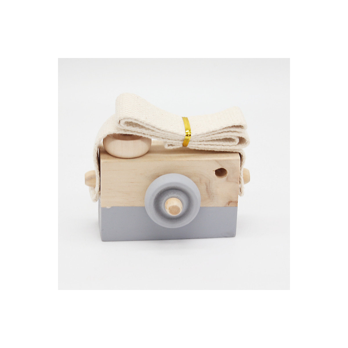 Syntek Hölzernes Simulations-Kamera-Griff-Trainingsspielzeug für Kinder Kinder-Früherziehung pädagogisches Lernen aus Holz Kameraspielzeug